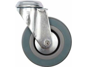 VOREL KOŁO SKRĘTNE SZARA GUMA  50mm... ...