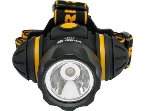 VOREL LATARKA CZOŁOWA 1LED/1W 3-FUNKCJE