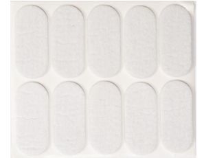VOREL PODKŁADKI FILCOWE 20x45mm BIAŁE...