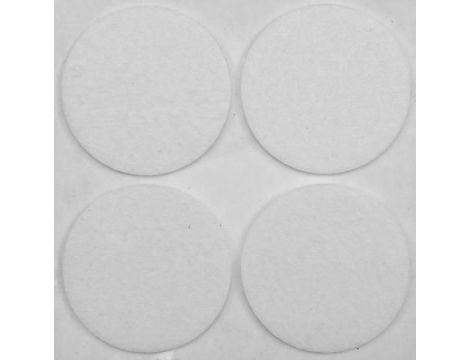 VOREL PODKŁADKI FILCOWE 40mm BIAŁE...