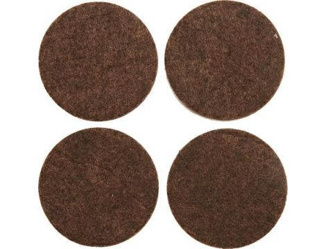 VOREL PODKŁADKI FILCOWE 40mm BRĄZ...