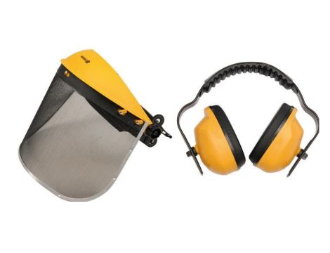 VOREL PRZYŁBICA OCHRONNA SIATKA+NAUSZNIK