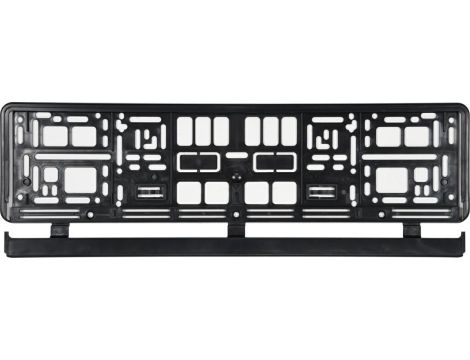 VOREL RAMKA POD REJESTRACJĘ CZARNA