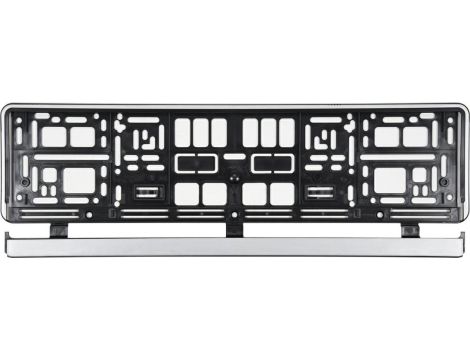 VOREL RAMKA POD REJESTRACJĘ SREBRNA...
