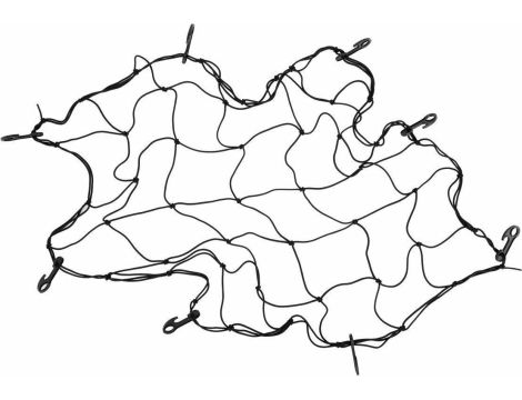 VOREL SIATKA DO BAGAŻNIKA Z HAKAMI 90x90cm... ...