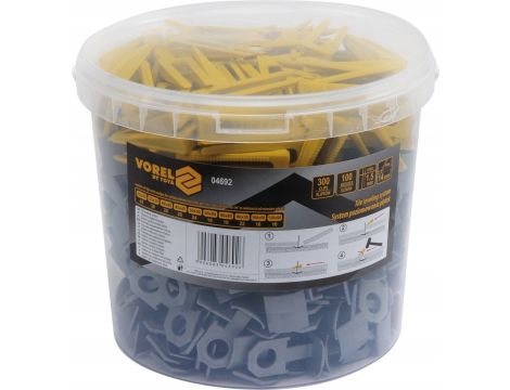 VOREL SYSTEM POZIOMOWANIA PŁYTEK 300+100szt..... .. - 6
