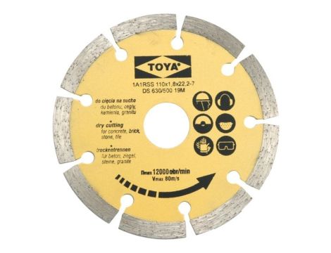 VOREL TARCZA DIAM.125 SEG...