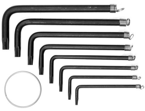 VOREL TORX 8cz. T10-T40