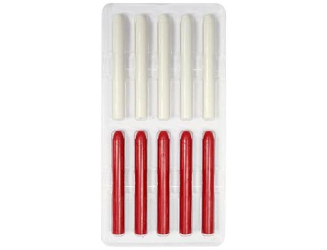 VOREL WKŁADY/RYSIKI WOSKOWE FI 10 x 85mm