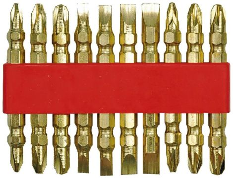 VOREL ZEST.KOŃCÓWEK ŚRUBOKRĘTOWYCH 10szt.