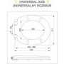 FALA DESKA WC WOLNOOPADAJĄCA 2w1  PP-O Z NAKŁADKĄ DLA DZIECI, WYPINANA - 6