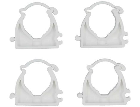 VOREL UCHWYTY ZAMYKANE DO RUR 22mm 4szt.