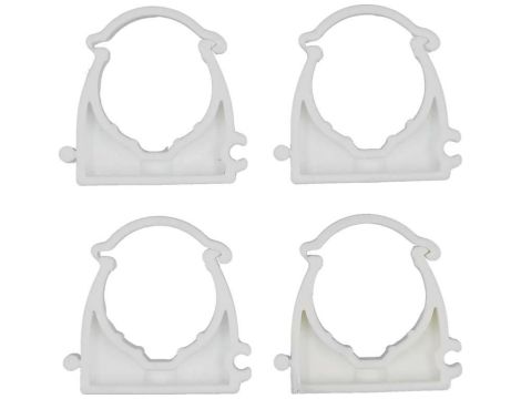 VOREL UCHWYTY ZAMYKANE DO RUR 28mm 4szt.