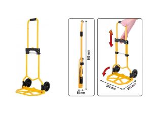 VOREL WÓZEK MAGAZYNOWY SKŁADANY  60KG