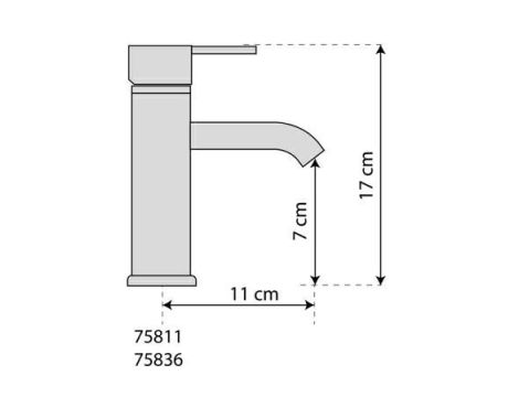 FALA BATERIA UMYWALKOWA RETRO BRONZE 2 - 3