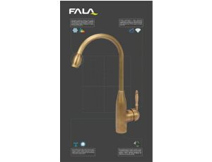 FALA BATERIA ZLEWOZMYWAKOWA RETRO BRONZE 1 - image 2