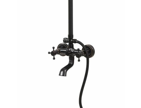 FALA KOLUMNA PRYSZNICOWA RETRO BLACK 1 - 2