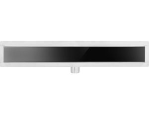 FALA ODPŁYW LINIOWY BLACK GLASS 90cm WET DRY