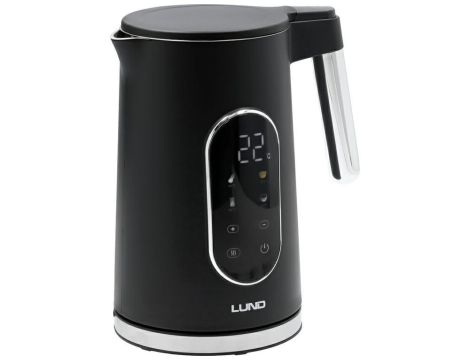 LUND CZAJNIK EL. 1,7L, REG.TEMP, CZARNY