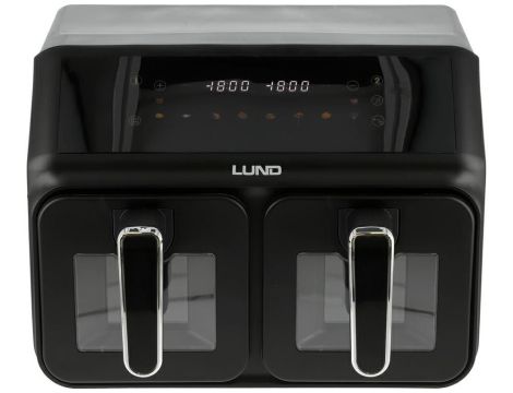 LUND FRYTKOWNICA BEZTŁ. 2200W 4L+4L CZARNA