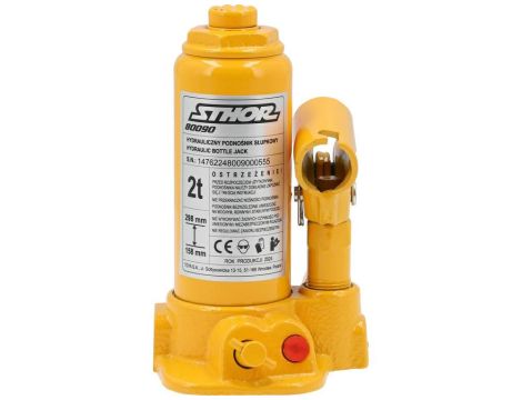 STHOR PODNOŚNIK TŁOKOWY HYDRAULICZNY 2T