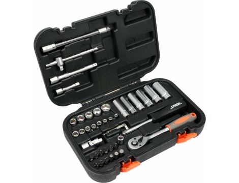 STHOR ZESTAW KLUCZY     1/4" 42el.