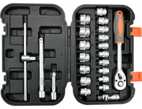 STHOR ZESTAW KLUCZY    3/8"  22el - 2