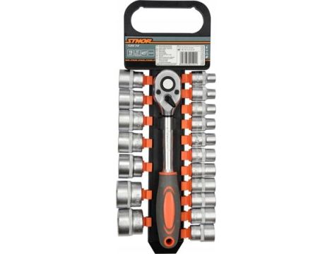 STHOR ZESTAW KLUCZY   1/2"  19el...
