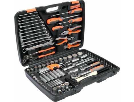 STHOR ZESTAW KLUCZY 122el  1/2"/1/4"