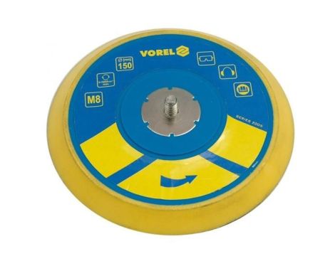 VOREL DYSK 150mm DO SZLIFIERKI PNEUMATYCZNEJ M8