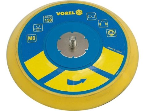 VOREL DYSK 150mm DO SZLIFIERKI PNEUMATYCZNEJ M8 - 2