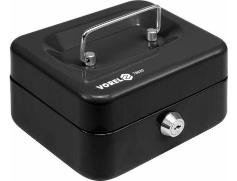 VOREL KASETKA NA PIENIĄDZE 150x120x80 CZARNA