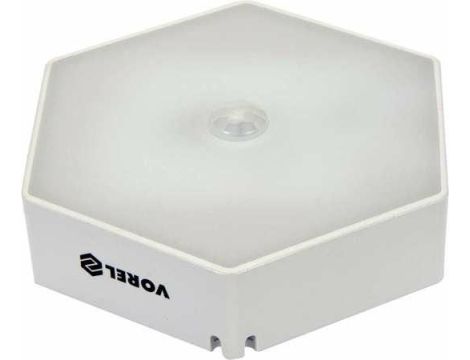 VOREL LAMPKA NOCNA 50 lm CZUJNIK RUCHU ZMIERZCHU AKUMULATOROWA...