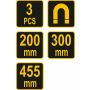 VOREL LISTWY MAGNETYCZNE KOMPLET 3szt. - 3