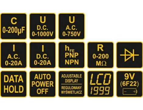 VOREL MIERNIK CYF.UNIWERSALNY - 2