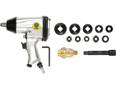 VOREL PNEUMATYCZNY KLUCZ UDAR.1/2"+NAS.