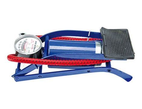 VOREL POMPKA NOŻNA Z MANOMETREM