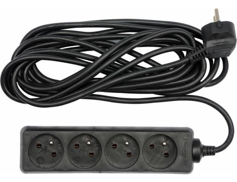 VOREL PRZEDŁUŻACZ CZARNY U.4g*3.0m /DOMOWY