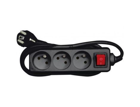 VOREL PRZEDŁUŻACZ CZARNY WYŁ.U.3g*1,5m /DOMOWY