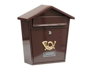 VOREL SKRZYN.NA LISTY380x320x105mm BRĄZ