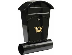 VOREL SKRZYN.NA LISTY480x280x80mm CZARNA
