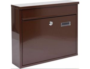 VOREL SKRZYNKA NA LISTY 310x360x100mm BRĄZOWA