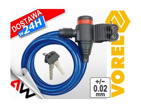 VOREL ZAMKN.ROWEROWE fi   8x120cm/833 - 2