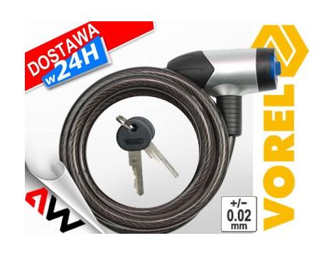 VOREL ZAMKN.ROWEROWE fi  8x120cm - 2