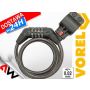 VOREL ZAMKN.ROWEROWE fi 10x120cm SZYFR - 3