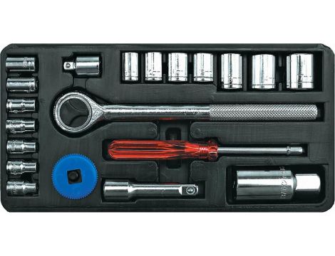 VOREL ZESTAW KLUCZY 21cz.3/8"