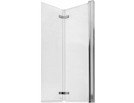 FALA PARAWAN NAWANNOWY SKŁADANY PODWÓJNY 80x140cm SZKŁO 5mm - 3