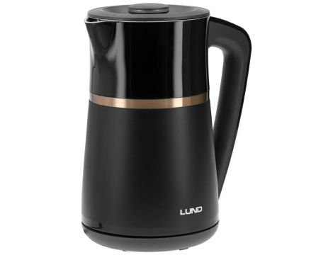 LUND CZAJNIK ELEKTRYCZNY 1,7L REG.TEMP.CZARNY