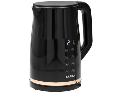 LUND CZAJNIK ELEKTRYCZNY 1,7L REG.TEMP.CZARNY