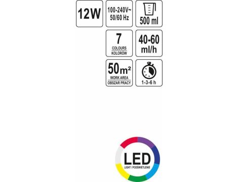 LUND NAWILŻACZ POWIETRZA  500ml /DREWNO Z PILOTEM / DYFUZOR ZAPACHU - 5